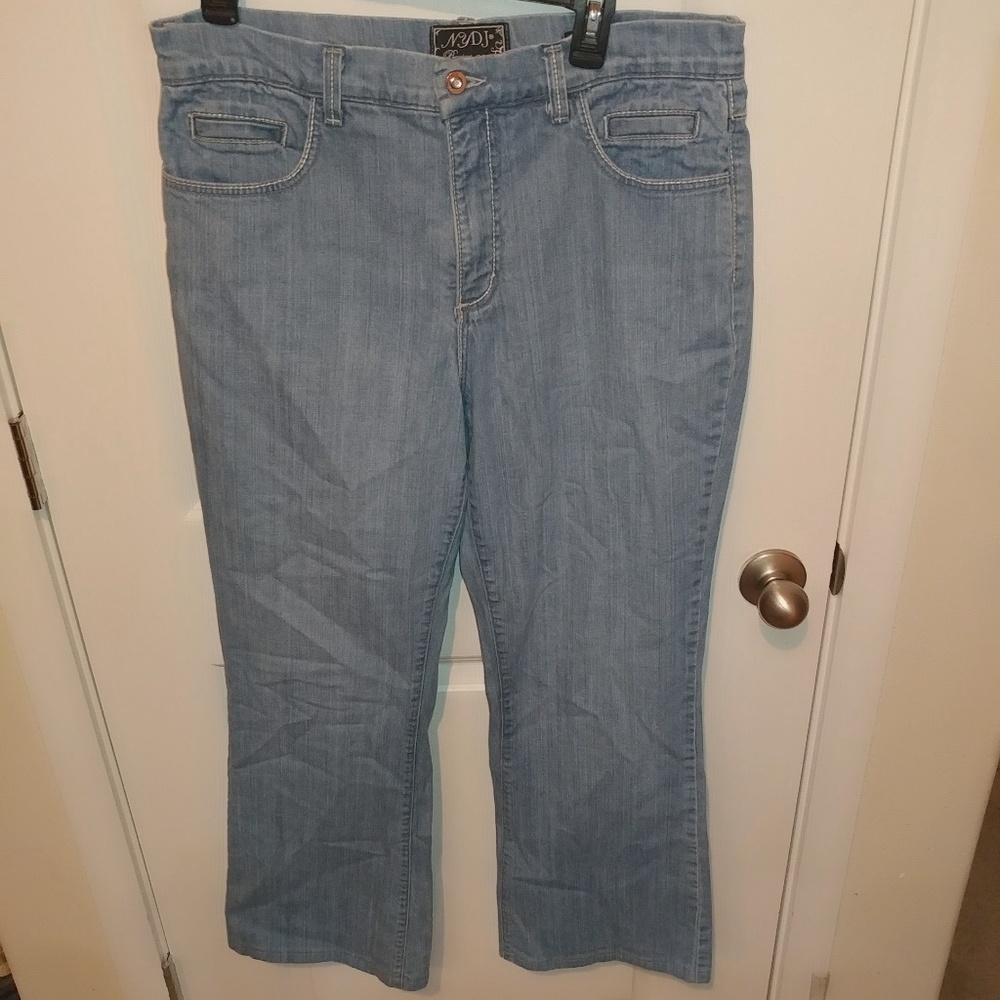 Womens NYDJ Premium Denim Jeans Size 14